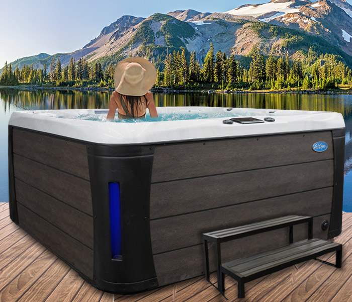 Calspas hot tub being used in a family setting - hot tubs spas for sale Lapeer